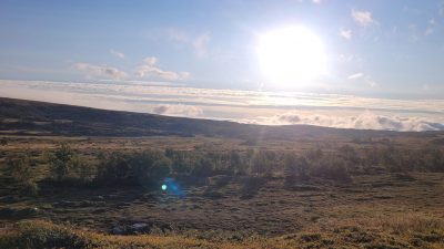 Der 1. Morgen gemeinsam im Fjell